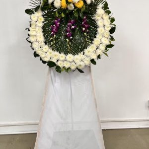 纪念花圈（港式）