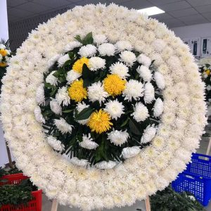 纪念花圈（中式大圆）